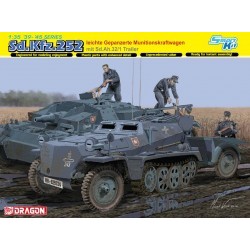 1/35Sd.Kfz.252 leichte Gepanzerte Munitionskraftwagen mit Sd.Ah.32/1 Trailer - DRA6718D