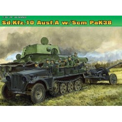 1/35 Sd.Kfz.10 Ausf.A w/5cm PaK 38 - DRA6732D