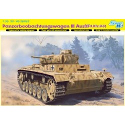 1/35 PANZERBEOBACHTUNGSWAGEN III Ausf.F (Sd.Kfz.143) (SMART KIT) - DRA6792