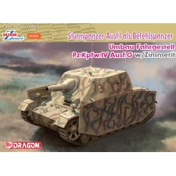 1/35 STURMPANZER Ausf.l als BEFEHLSPANZER (UMBAU FAHRGESTELL Pz.Kpfw.IV Ausf.G) w/ZIMMERIT - DRA6819