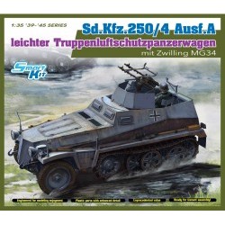 1/35 SD.KFZ. 250/4 ZWILLING MG34 - DRA6878D