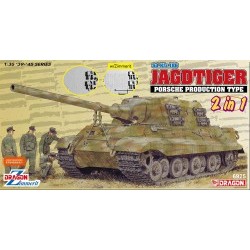 1/35 Sd.Kfz.186 Jagdtiger Porsche Production Type (2 in 1) - DRA6925