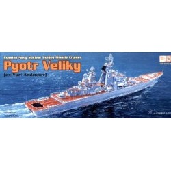 RUSS. NAVY PYOTR VELIKHIY (ex Yuri Andropov) in scala 1/700 - DRA7038D