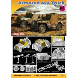 1/72 Armored 4x4 Truck  - DRA7423D