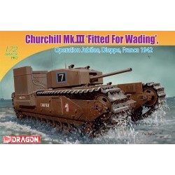 1/72 CHURCHILL MK.III 'FITTED FOR WADING' OPERATION JUBILEE DIEPPE FRANCE 1942 - DRA7520