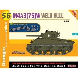 1/35 M4 A3 (75) W Weld Hull - DRA9156D