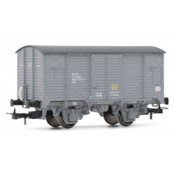 R.N., "Unificados", closed wagon, grey "TE" (Country ESP) - ELEE19026