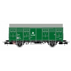 ADIF, 2-axle closed wagon ORE, green livery, period VI - ELEE19043