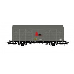 2-axle wagon ORE, with wooden walls, "Macosa" livery, period III - ELEE19046