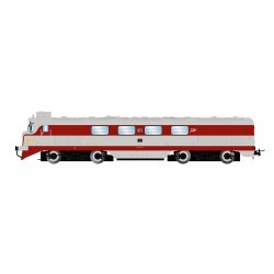 RENFE, diesel locomotive Talgo 2009 "Virgen de Gracia", original livery, with armored glass, without conditioned air, period IV, with DCC-sounddecoder - ELEE2328S