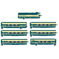 RENFE, Tren Talgo Pendular, 6-unit base set, original blue/beige livery, ep. IV - ELEE3279
