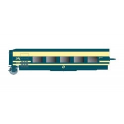 RENFE, Tren Hotel Talgo, restaurant coach, original blue/beige livery - ELEE3354