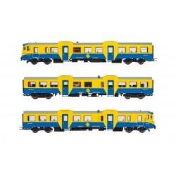 RENFE, diesel railcar, class 592, blue/yellow livery, with DCC Decoder - ELEE3421D