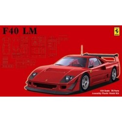 1/24 Ferrari F40 LM w/Window Frame Masking Seal - FUJ12645