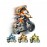 1/43 R/C Stunt Motorcycle Infrared - GWT2014B