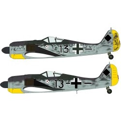 1/72 Focke-Wulf Fw190A-5/6/8 "Priller Combo" (2 kits) [Limited Edition] - HAS02003