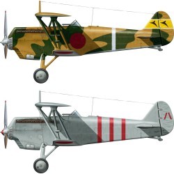 1/72 Kawasaki KI10-II Type 95 Fighter (2 kits) Limited Edition - HAS02149