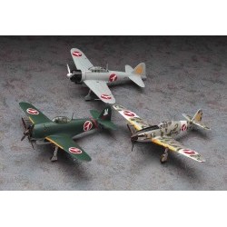 1/72 Shidenkai & Hien & Zero Type 21 (3 kits) Limited Edition - HAS64720