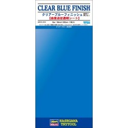 Adhesive Clear Blue Finish - HAS71821
