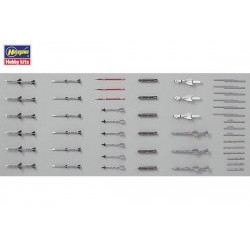 1/72 AIRCRAFT WEAPONS V : U.S. MISSILES AND LAUNCHER SET - HASX72-9