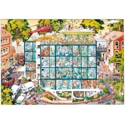 PUZZLE TRIANGOLARI 2.000 PEZZI Loup Emergency Room - HEY25784