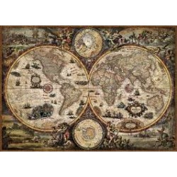 Puzzle 2000 pieces Vintage World - HEY29666