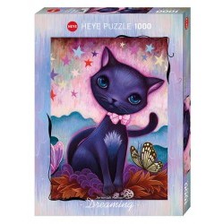 Puzzle 1000 pieces Black Kitty - HEY29687
