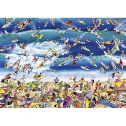 Puzzle 1000 pieces Surfing, Blachon - HEY29703
