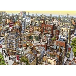 PUZZLE TRIANGOLARI 2.000 PEZZI Sherlock & Co., GObel/Knorr - HEY29753