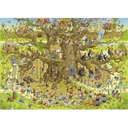 PUZZLE FUNKY ZOO Degano Marino Monkey hab - HEY29833