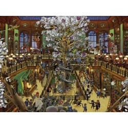 PUZZLE TRIANGOLARI 1.500 PEZZI Library, Oesterle - HEY29840