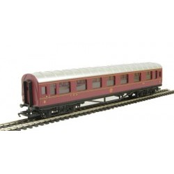 RailRoad LMS Composite Coach - LMS Maroon (Country UK) - HORR4388