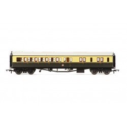 GWR, Collett 'Bow Ended' Corridor Brake Third (R/H), 4941 - Era 3 - HORR4680A