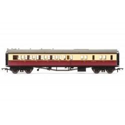 BR, Collett 'Bow-Ended' Corridor Brake Third (Right Hand), W4925W - Era 4 - HORR4685A