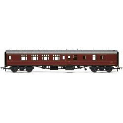 BR Mk1 Coach Corridor Brake 2nd Class 'E34729', Maroon (no crest) (Country UK) - HORR4785