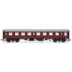 BR Mk1 Coach Tourist Second Open 'E4656', Maroon (no crest) (Country UK) - HORR4787