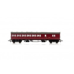 BR, Collett 57' Bow Ended D98 Six Compartment Brake Third (Left Hand), W4949W - Era 4 - HORR4880A