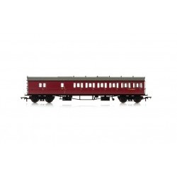 BR, Collett 57' Bow Ended D98 Six Compartment Brake Third (Right Hand), W4951W - Era 4 - HORR4881A