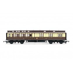 GWR, D29 'Clerestory' Corridor Brake Third, 3403 - Era 2 - HORR4900