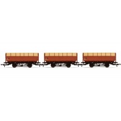 BR 20 Ton Coke Hopper Wagons - Three Wagon Pack (Country UK) - HORR6830