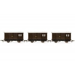 Horse Boxes, three pack, GWR - Era 3 - HORR6883