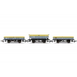 Rudd/Clam/Tope Departmental Wagon, three pack, British Rail - Era 8/9 - HORR6893