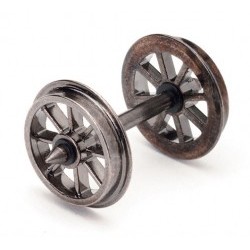 Spoked Wheel/Axles (10 Sets) (Country UK)  - HORR8098