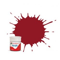 No 20 Crimson - Gloss - 12 ml Acrylic - HUMAB0020