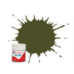 No 155 Matt Olive Drab Matt plus 14ml - HUMAB0155EP