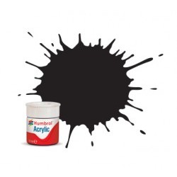 Dirty Black RC401 Acrylic Rail Paint - HUMAB2401
