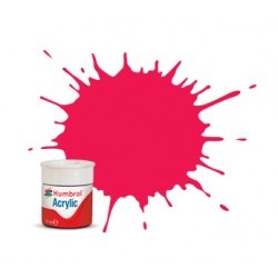 Buffer Beam Red RC406 Acrylic Rail Paint - HUMAB2406