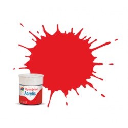 Virgin Red RC421 Acrylic Rail Paint - HUMAB2421