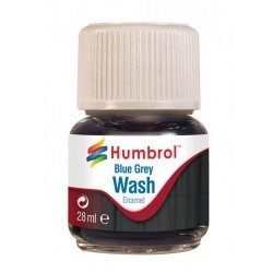 28ml Enamel Wash - Blue Grey - HUMAV0206