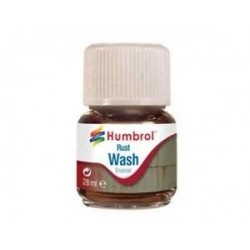 28ml Enamel Wash - Rust - HUMAV0210